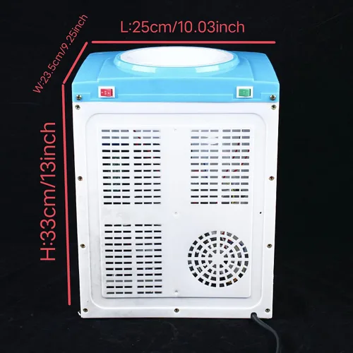 Miniatura 7 de Dispensador de agua fría y caliente para botella de 5 galones, máquina eléctrica de agua potable para encimera de carga superior, dispensador