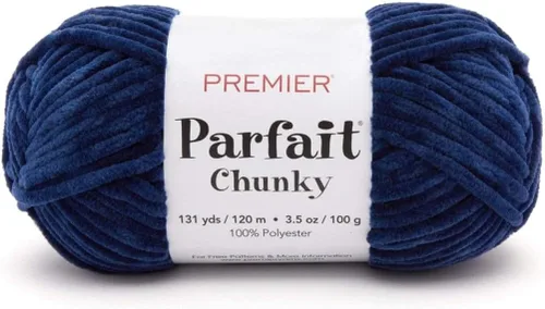 Miniatura 10 de Premier Parfait Hilo Grueso - Súper Voluminoso para Tejer y Hacer Ganchillo, Chenilla, Sunshine