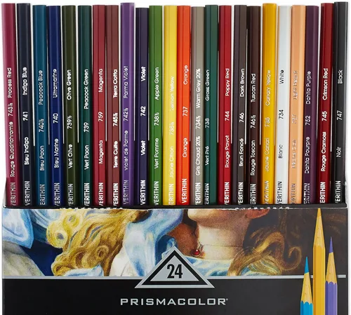 Miniatura 8 de Prismacolor 2476 Verithin Lápices de Colores, Colores Surtidos, 12