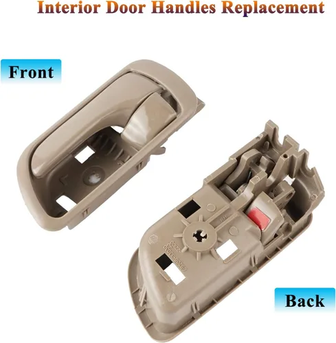 Miniatura 8 de 4 manijas interiores de puerta para Toyota Camry 2002 2003 2004 2005 2006, manija de puerta interior delantera/trasera del lado del conductor
