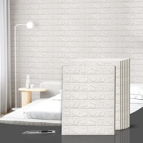 Miniatura 19 de Art3d - Juego de 5 paneles de pared de espuma, 29 pies cuadrados, azul