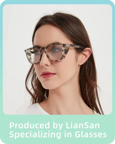 Miniatura 2 de LianSan - Gafas de seguridad antivaho de gran tamaño para enfermeras, gafas certificadas Z87.1 para mujeres, protección UV cuadrada Rosa claro