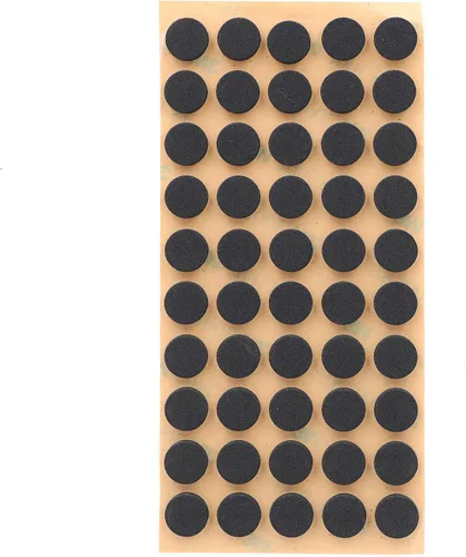 Miniatura 4 de Almohadillas de espuma EVA para muebles, 3/8 pulgadas de diámetro, redondas, 3M, autoadhesivas, protegen gabinetes de cocina, cajones, escritorios