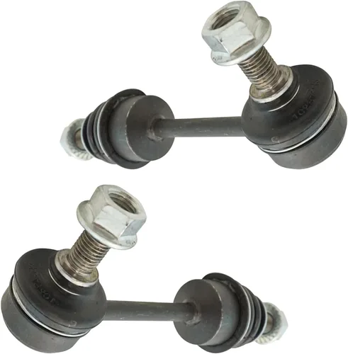 TRQ Juego de eslabones estabilizadores de barra estabilizadora trasera compatible con BMW 525i 2004-2007 2008-2010 528i 530i 2008 535i 2004-2005