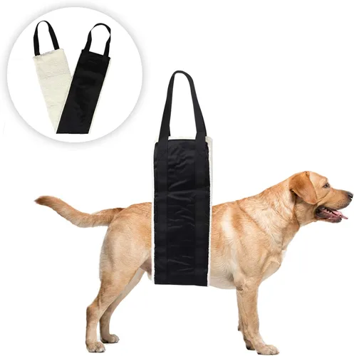Miniatura 9 de Hevy Duty Arnés portátil de elevación para perros de 20 a 150 libras, arnés de elevación portátil para patas traseras, arnés de cadera para perros