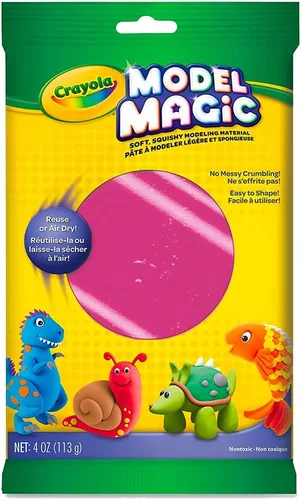 Miniatura 8 de Crayola Modelo Magic en gris, alternativa a arcilla para modelar, 4oz Multicolor