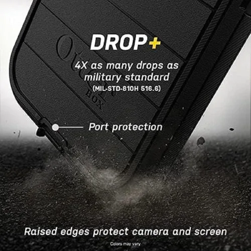 Miniatura 5 de OtterBox Defender Series - Funda de edición sin pantalla para iPhone 13 Pro Max y iPhone 12 Pro Max (solamente), solo funda, protección de defensa
