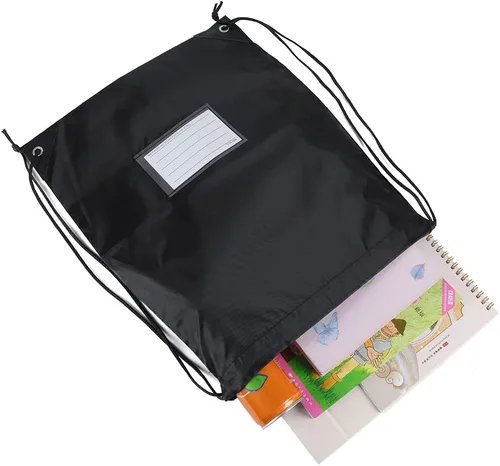 Miniatura 28 de CODOBON Paquete de 20 bolsas con cordón, mochila de cuerda de dibujo a granel, bolsa de bricolaje para gimnasio, deportes, bolsa para mujeres