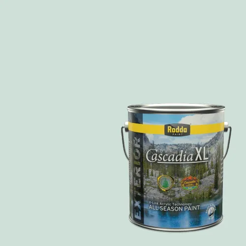 Miniatura 143 de Rodda Paint CASCADIA XL - Pintura satinada exterior e imprimación en uno, 1 galón, hoja de aloe