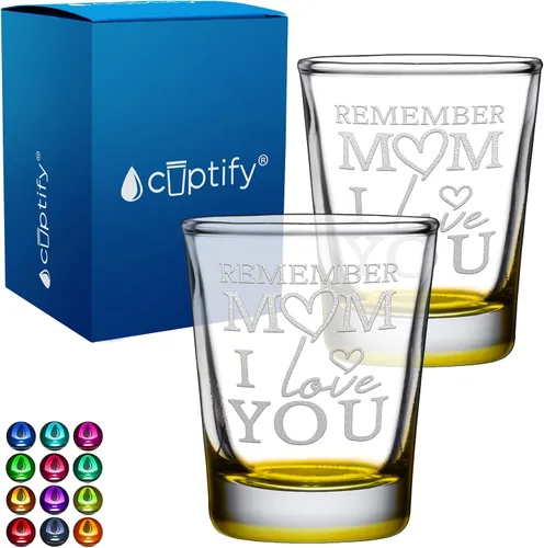 Miniatura 93 de Cuptify Regalos para baby shower, para la nueva mamá, EST 2023, 2 onzas, con fondo negro, juego de 2 vasos grabados para fiesta, regalo