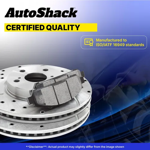 Miniatura 9 de AutoShack Rotores de Freno Delanteros y Traseros Pastillas de Freno de Cerámica Repuesto Para Nissan 370Z 350Z INFINITI G35 M35 EX35 G25 QX50 M45