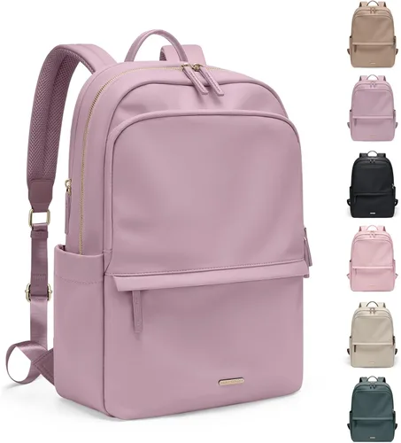 Miniatura 16 de GOLF SUPAGS Mochila para laptop para mujer, bolsa delgada para computadora, trabajo, viajes, universidad, mochila para portátil de 14 pulgadas