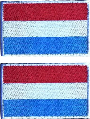Miniatura 34 de 2 parches de bandera de Japón de AliPlus bordados tácticos militares moral parche apliques gancho y bucle
