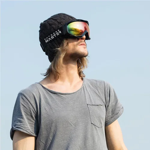 Miniatura 107 de OutdoorMaster OTG Gafas de esquí – Gafas sobre lentes para esquí y snowboard para hombres, mujeres y jóvenes – 100% de protección UV A1-vlt 46%