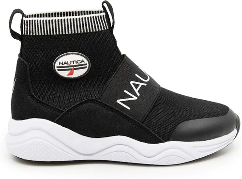 Miniatura 2 de Nautica Zapatos deportivos Silas de caña alta para niños con soporte mejorado para el tobillo, disponibles en tallas para niños grandes, niños