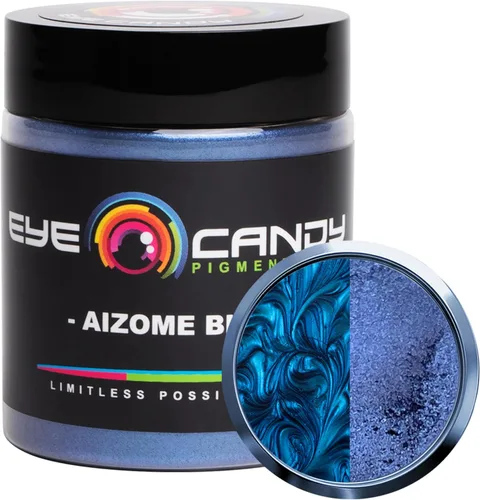 Miniatura 11 de Eye Candy Polvo de pigmento de mica prémium Kaiso Green (50 G), multiusos, aditivo para artes y manualidades, epoxi, arte de resina, esmalte