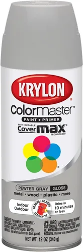 Miniatura 31 de Krylon K05353007 ColorMaster Acrílico Cristal Transparente, Plano, Transparente, 11 oz. Claro