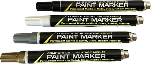 Miniatura 10 de Marcador de pintura esmaltada de ventaja competitiva MPD Permanente Impermeable Resistente a los rayos UV