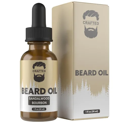 Crafted Beards Acondicionador de aceite de barba para barba – Deja tu barba sintiéndose increíble – Todos los ingredientes naturales – Sin residuos