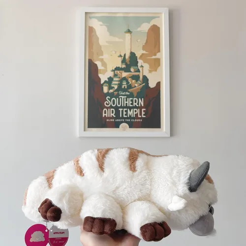 Miniatura 6 de Youtooz Muñeco de felpa de 30 cm de Appa de Avatar El último maestro del aire - Suave 100% algodón rellenable coleccionable