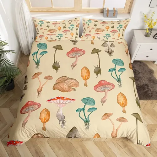 Miniatura 35 de Feelyou Juego de ropa de cama de animales del zoológico, tamaño individual, funda de edredón de animales de dibujos animados para adolescentes