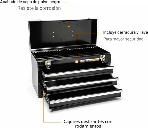 Miniatura 2 de GEARWRENCH Caja de herramientas de 3 cajones - 83151