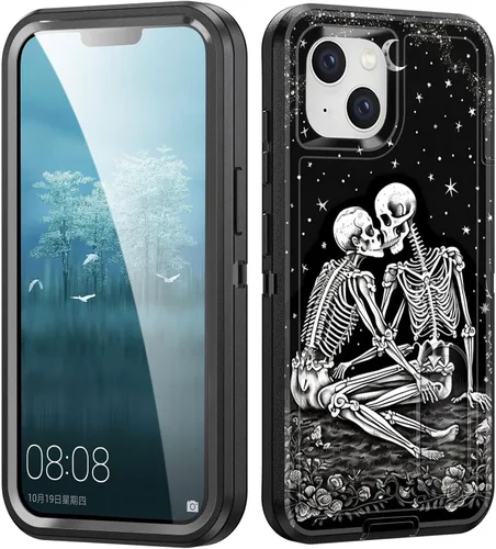 Miniatura 63 de Funda para iPhone Air con soporte integrado, a prueba de golpes, polvo y caídas, 3 capas, grado militar, funda protectora para iPhone Air de 6.5