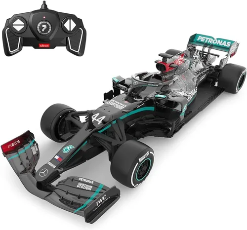 Miniatura 12 de RASTAR Red Bull F1 - Coche RC a escala 1/18 - Oracle Racing 2022 Mando a distancia Fórmula 1 RB18 Modelo Sergio Pérez - Azul oscuro 2.4G para niños