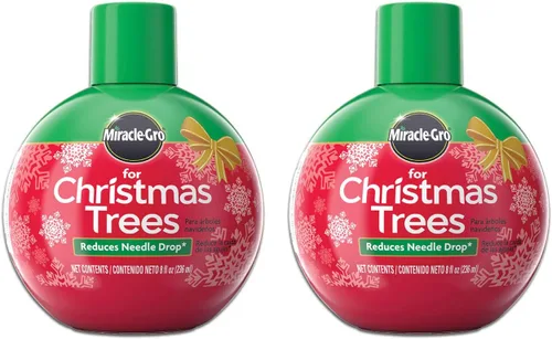 Miracle-Gro Para árboles de Navidad, alimentos vegetales, hidrata árboles y mantiene los árboles de Navidad verdes durante toda la temporada