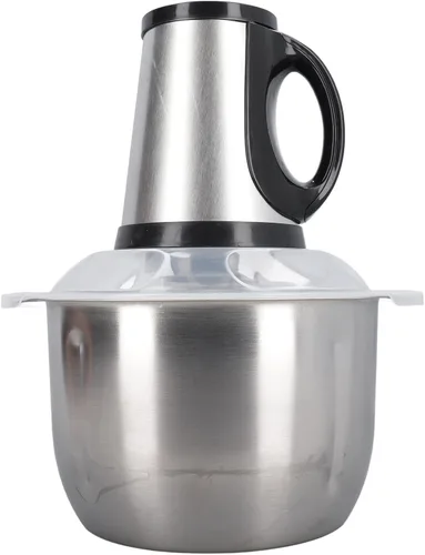 Procesador de alimentos, 5L de alta capacidad, picadora eléctrica de alimentos para carne, picadora eléctrica de verduras con 5 cuchillas de acero