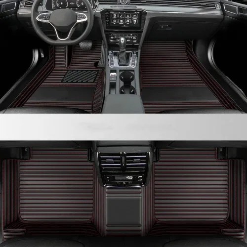 Miniatura 13 de Tapete para Auto Adecuado para el 99% de Sedanes, Coches Deportivos, Tapetes de Coche Personalizados de Lujo para SUV, Mujeres, Tapetes Automotrices