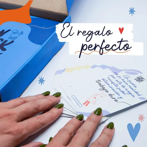 Miniatura 6 de Explorando el viaje interior con El diario del empoderamiento personal incluye mapa de sueños, hoja con stickers, y 23 tarjetas con frases