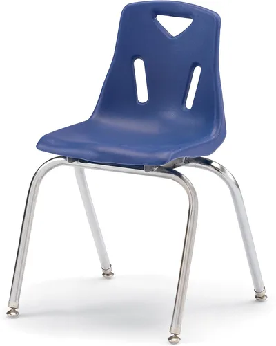 Miniatura 31 de Berries silla apilable con patas cromadas