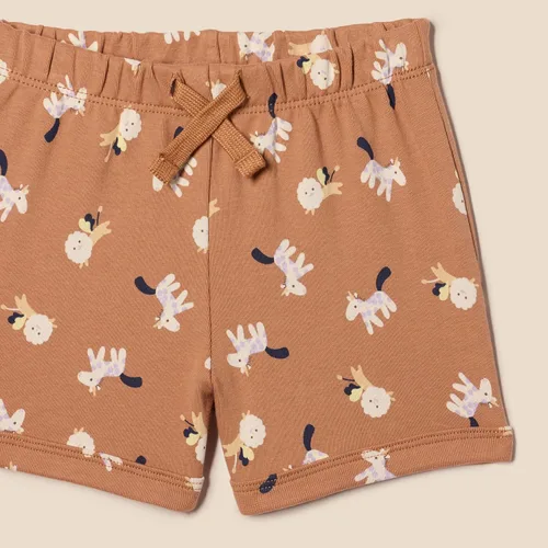 Miniatura 5 de Tienda Essentials Conjunto de body y pantalón corto unisex para bebés