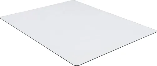 Miniatura 7 de Lorell Alfombrilla de vidrio templado para silla, 44 pulgadas de ancho x 50 pulgadas de profundidad x 0.25 pulgadas de grosor, transparente, 1 unidad