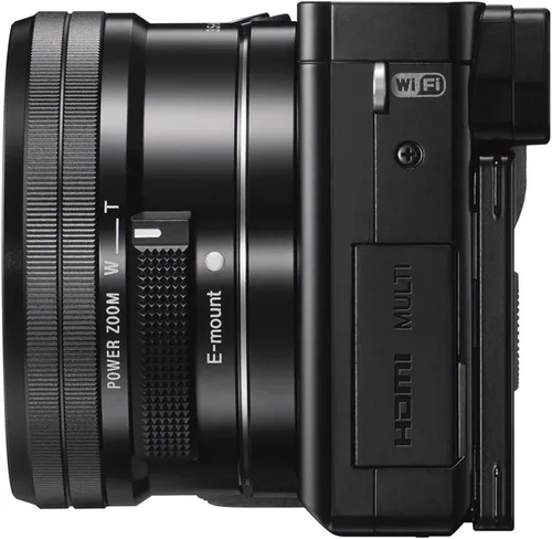 Miniatura 5 de Sony Alpha a6000 - Cámara sin espejo con lente de 0.630-1.969 in, color negro con bolsa suave, batería adicional, tarjeta de memoria de 64 GB