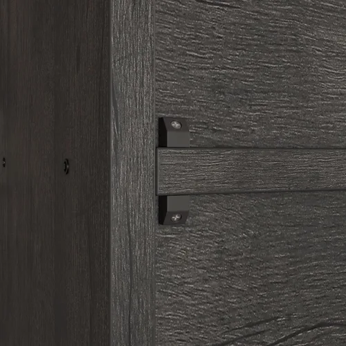 Miniatura 7 de IRONCK Estanterías y librerías industriales con puertas de 11.8 pulgadas de profundidad, estanterías de pie con 5 niveles de almacenamiento, muebles