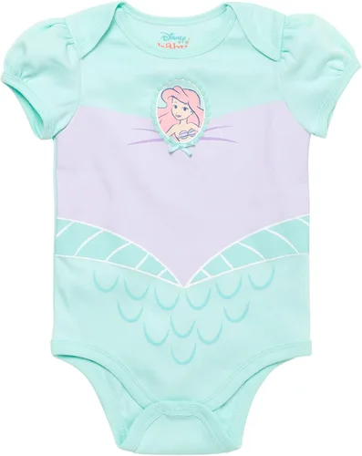 Miniatura 2 de Disney Princesa Ariel Cenicienta Aurora - Body y diadema para bebé recién nacido a bebé