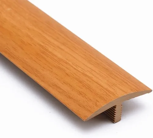 Miniatura 14 de KADEUX Tira de umbral para puertas de 1.6 pulgadas de ancho, tiras de PVC moldeadas en T, reductor de umbral autoadhesivo, tira de unión de piso
