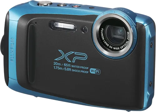 Miniatura 3 de Fujifilm FinePix XP130 Cámara digital impermeable con tarjeta SD de 16 GB - Azul cielo