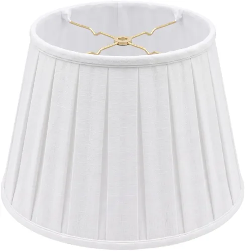 Miniatura 15 de Royal Designs, Inc. Empire English Pleat Lamp Shade, BSO-724-14BG, 10 x 14.5 x 10, Beige