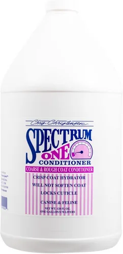 Miniatura 7 de Chris Christensen Spectrum One - Acondicionador para perros, pelaje grueso y áspero, arregla como un profesional, repara y protege, mantiene