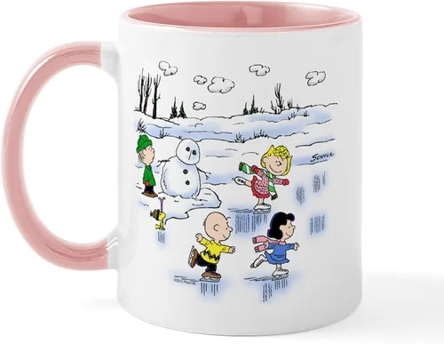 Miniatura 19 de CafePress Peanuts Gang Christmas Taza de Café de Cerámica de 11 oz (325 ml)
