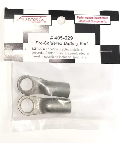 Miniatura 7 de Fastronix - Terminal de cable de batería sin crimpado, terminales de 1/2 pulgadas, calibre 1 y 2, paquete de 2