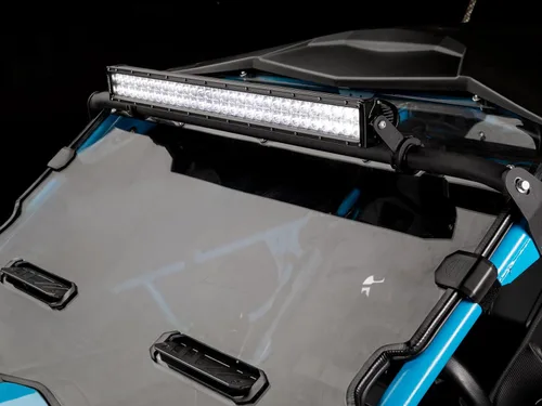 Miniatura 2 de SuperATV Barra de luz combinada LED recta de 30 pulgadas, incluye interruptor basculante y arnés de cableado, soportes de montaje universales