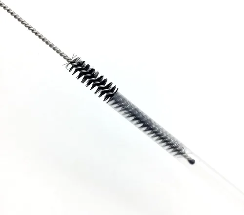 Miniatura 3 de Juego de 10 cepillos de limpieza para pajitas de acero inoxidable, cerdas de nailon duraderas, varios tamaños para popotes reutilizables, tazas