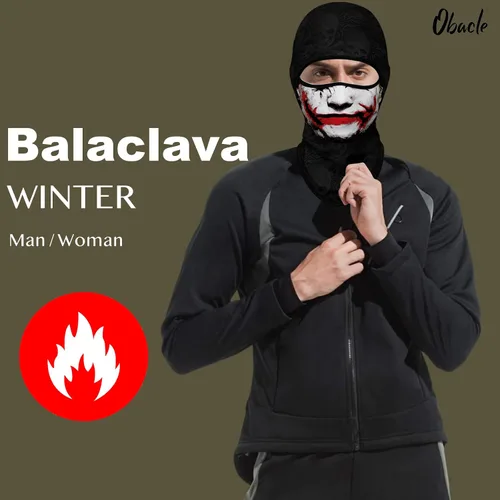 Miniatura 59 de Obacle Pasamontañas para hombres y mujeres, para invierno, clima frío, esquí, ciclismo, caza