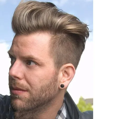 Miniatura 14 de Voloria Red de monofilamento de tupé para hombre con PU alrededor de la base de cabello humano virgen europeo encaje frontal para hombre postizo 10%