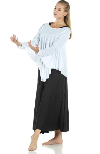 Miniatura 5 de Danzcue Camiseta de baile con ala de ángel para mujer
