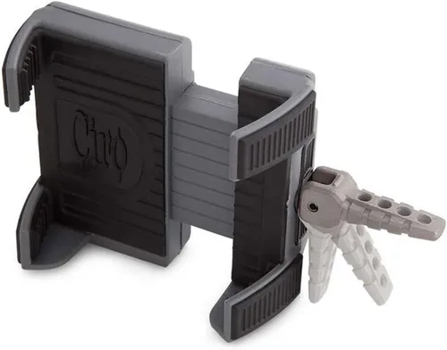 Ciro 50211 Soporte para teléfono inteligente/GPS (soporte de perca negra con cargador para modelos 1984-2016 (excluidos los modelos Street Glide